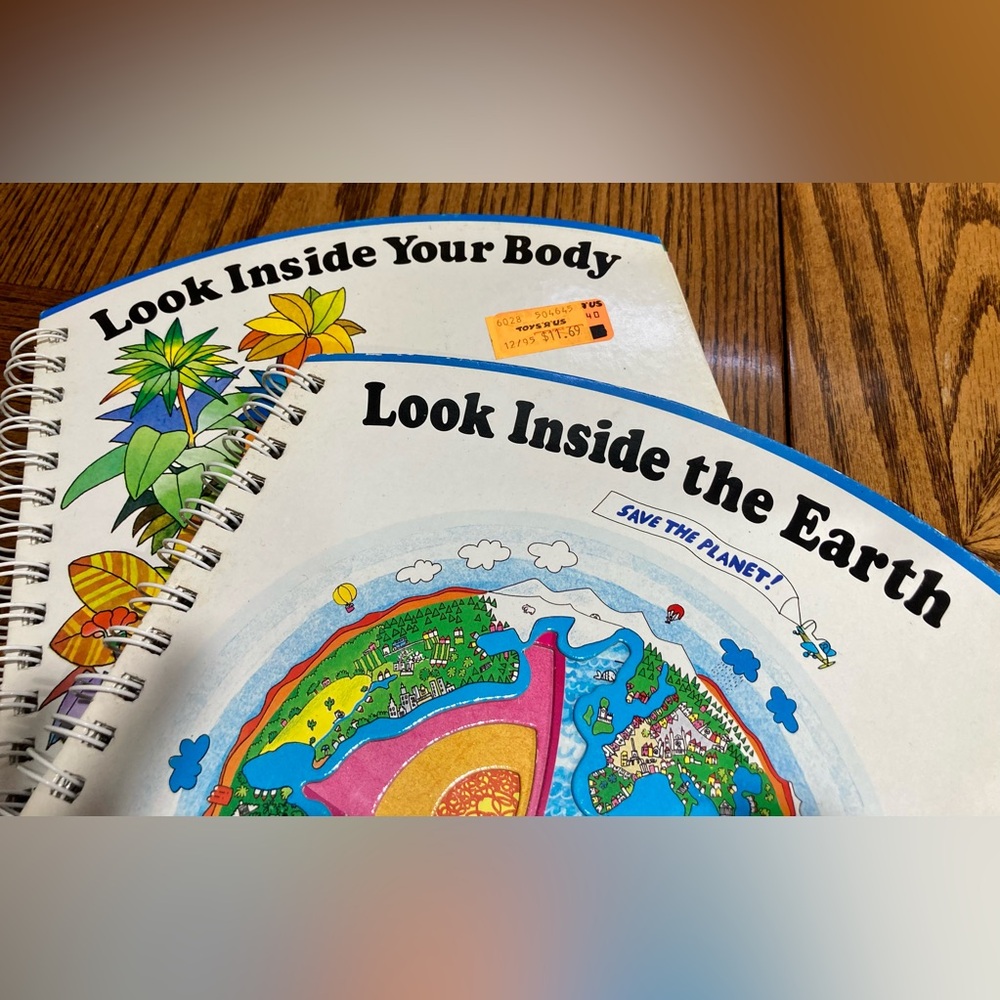 Look inside your body and the earth board books